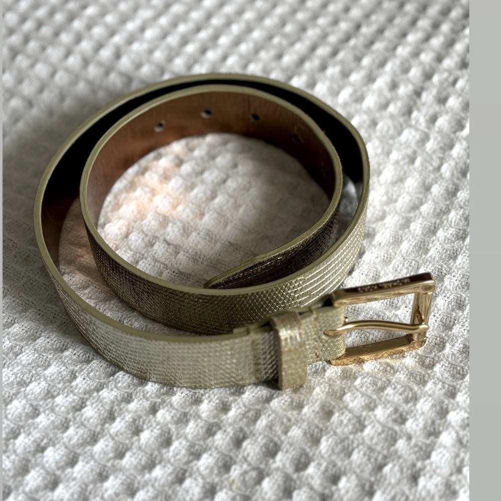Michael Kors leather belt